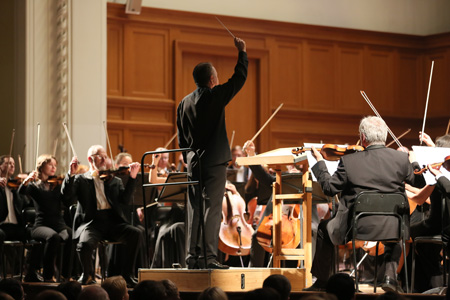 На концертах РНО