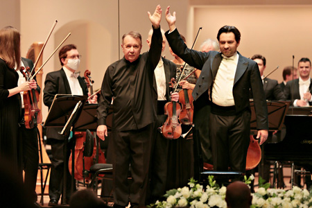 На концертах РНО