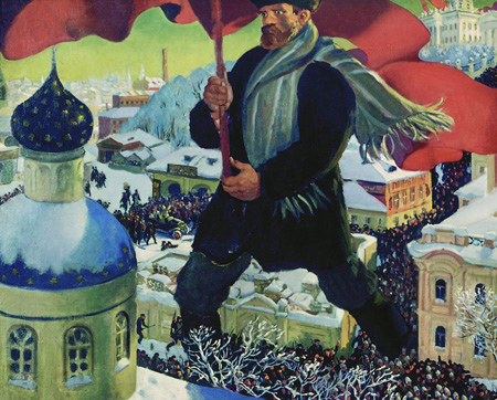 Большевик (Кустодиев)