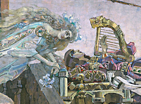 На концертах РНО (Врубель)