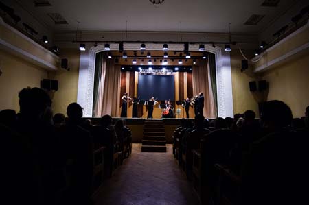 На концертах РНО
