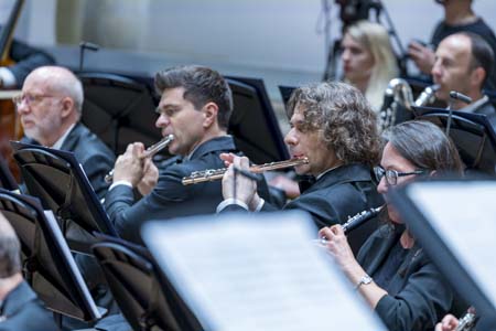 На концертах РНО