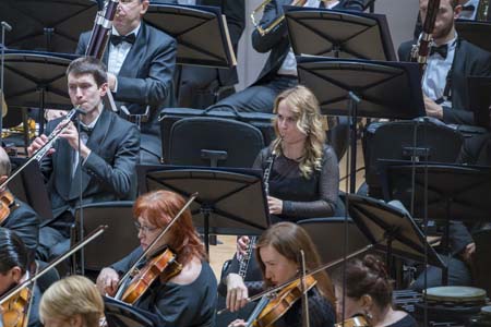 На концертах РНО