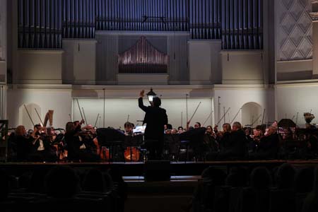 На концертах РНО