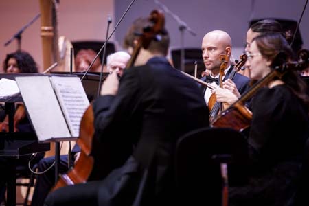 На концертах РНО