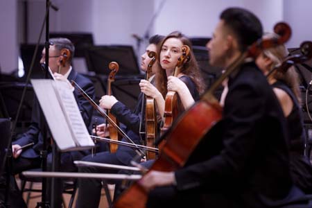 На концертах РНО