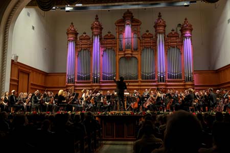 На концертах РНО