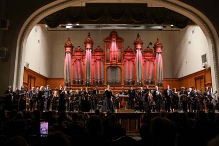 На концертах РНО