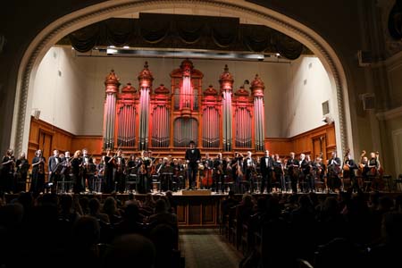 На концертах РНО