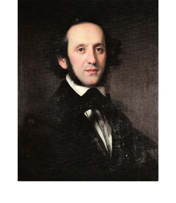 Felix Mendelssohn Bartholdy, Eduard Magnus, 1846.