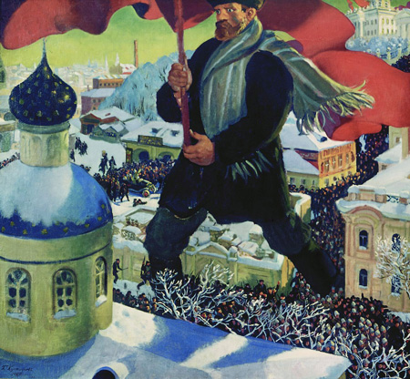 Большевик (Кустодиев)