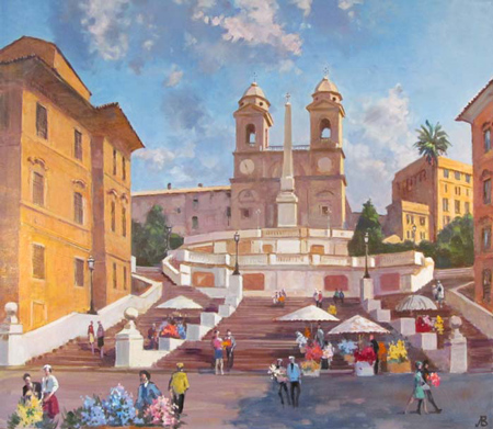 Рим. Площадь Испании