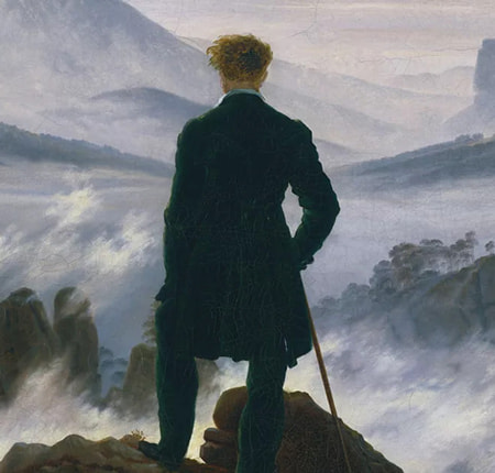 Wanderer above the Sea of Fog (C.D.Friedrich)